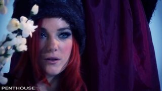 Mansarda Lesbietės Dani ir Marie fuck vienas kitą sniego