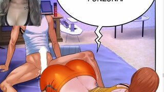 Čak i cachondeandome sa animaciju Mi tia POGLAVLJE 8